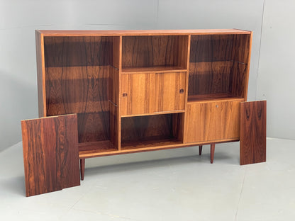 Vintage 1960s Shelving Unit Danish Mid Century Large Adjustable Retro EB12328