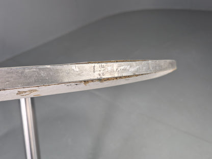 Vintage Fritz Hansen Circular Occasional Table Arne Jacobsen Design EB13002