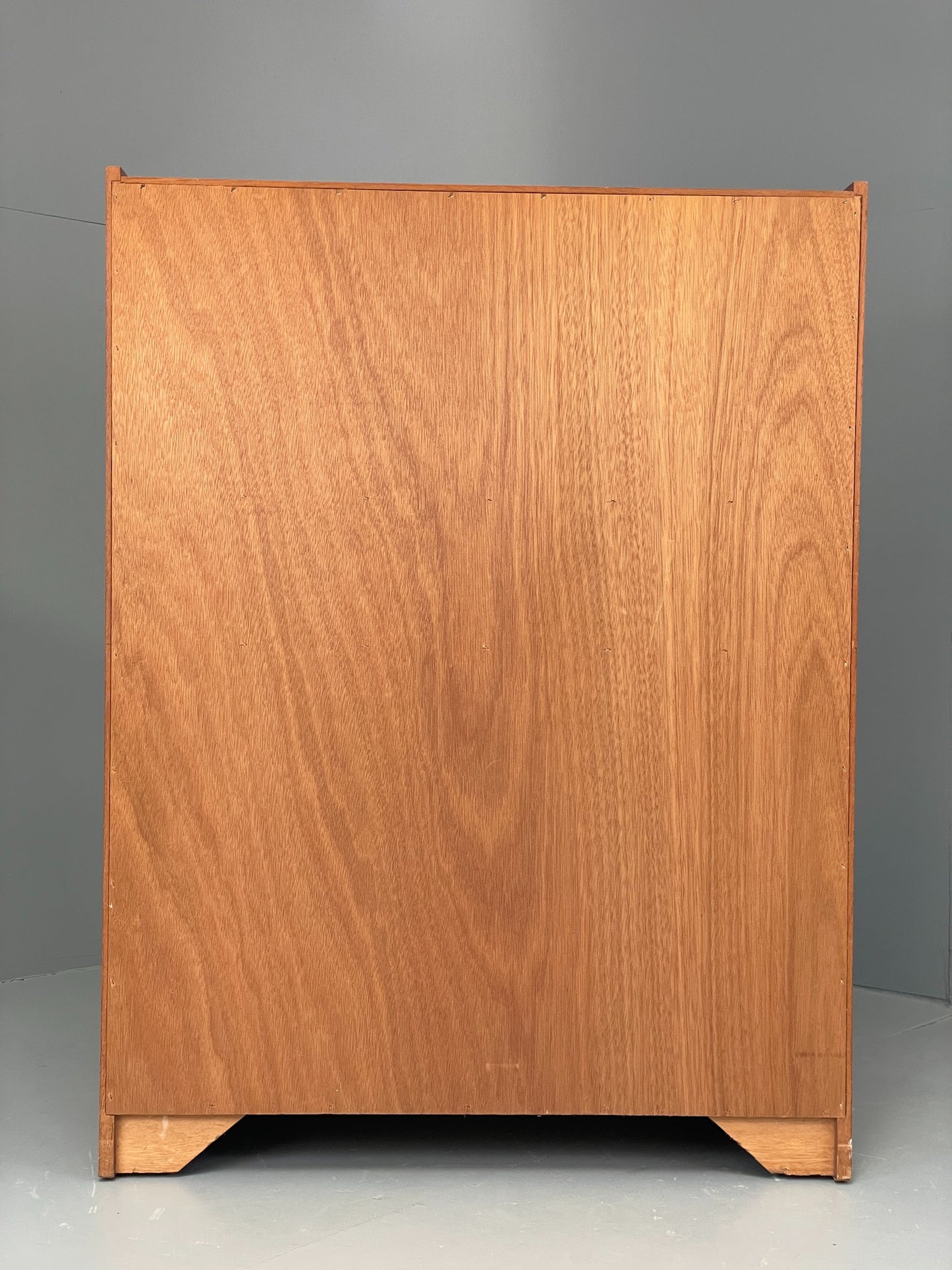 Vintage Teak Writing Desk Bureau 1960s Mid Century Retro Chest Drawers EB12829