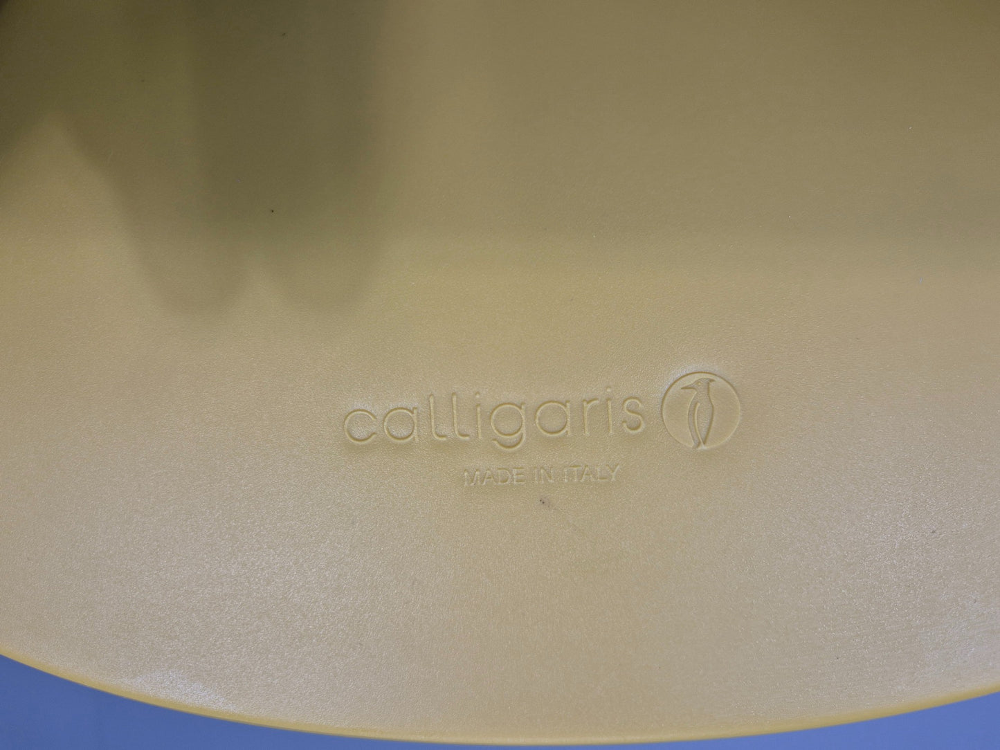 6 Calligaris Dining Chairs Model Basil Yellow Wood Base Modern Design EB12874