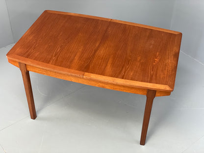 Vintage Nathan Dining Table Teak 1960s Extending Mid Century 10 Seat EB12215