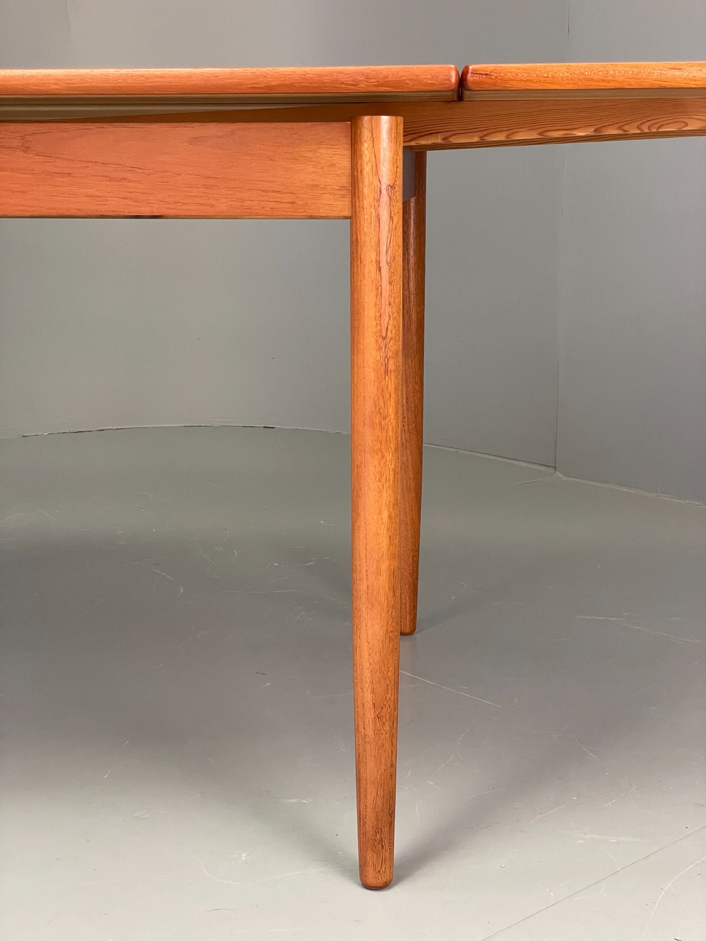 Vintage Extending Dining Table Rectangular Teak Danish 1960s Retro EB12202