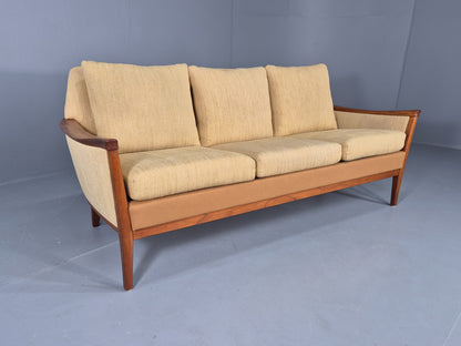 Vintage 3 Seater Sofa Sweden Mid Century Brdr Andersen 1960s Teak Retro EB11119