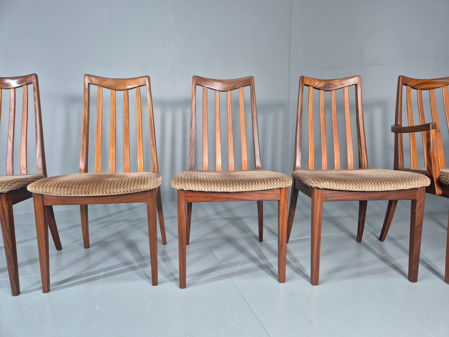 6 G Plan Teak Dining Chairs High Back Fresco Range  19070s Retro EB11611