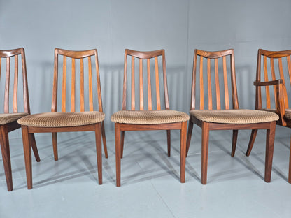 6 G Plan Teak Dining Chairs High Back Fresco Range  19070s Retro EB11611