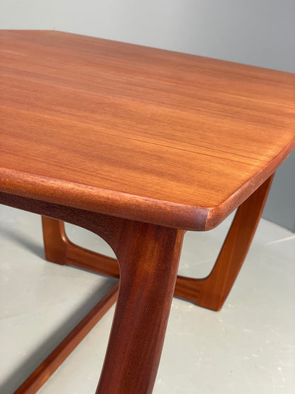 Vintage Teak Dining Table By Portwood Extending 1970s Retro Mid Century EB12297