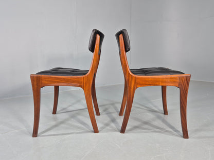 2 Vintage Dining Chairs Vanson Peter Hayward Design Retro MCM Teak EB10181