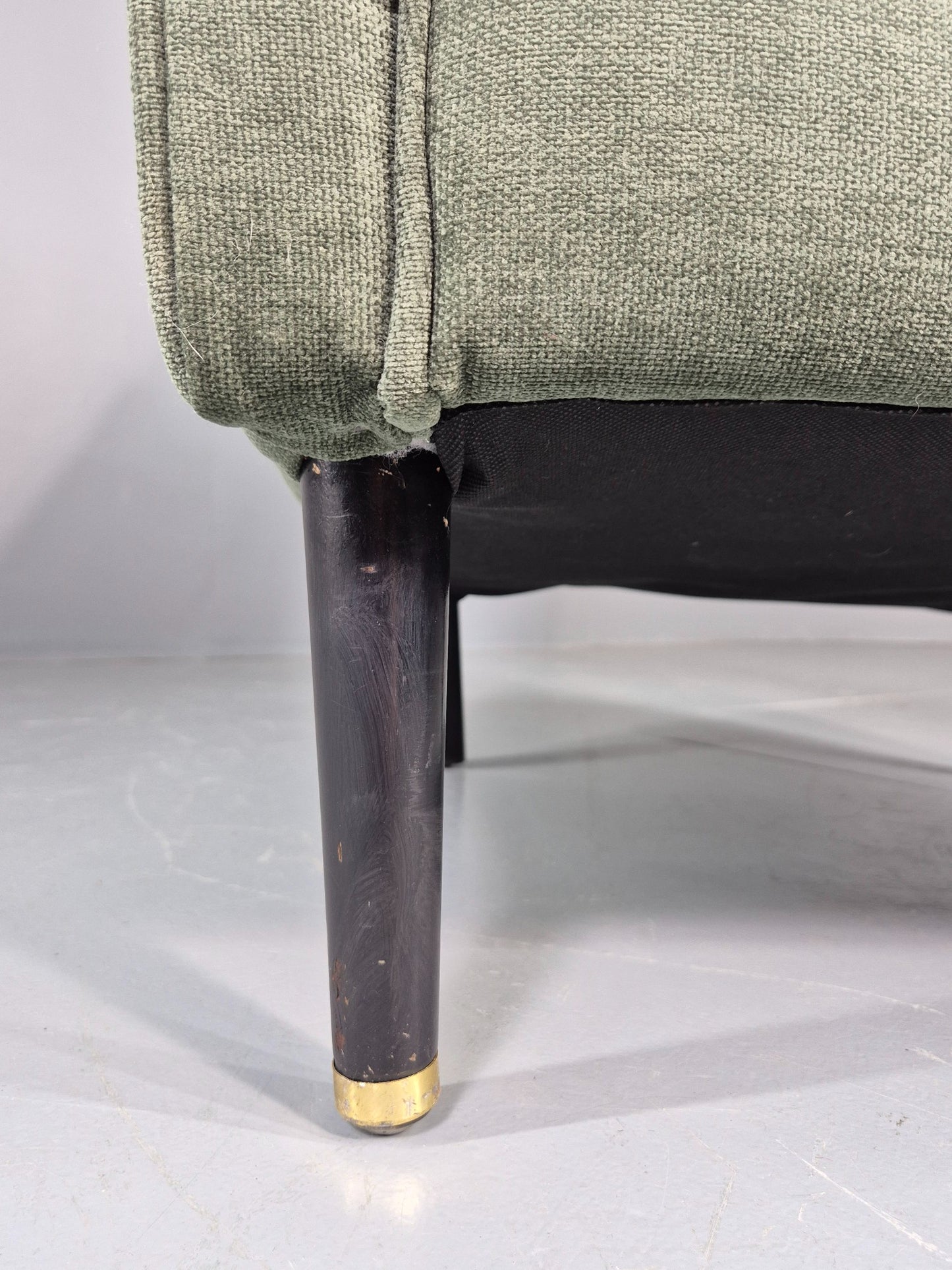Vintage 1960s Mid Century Lounge Chair New Upholstery Retro Quality EB7919