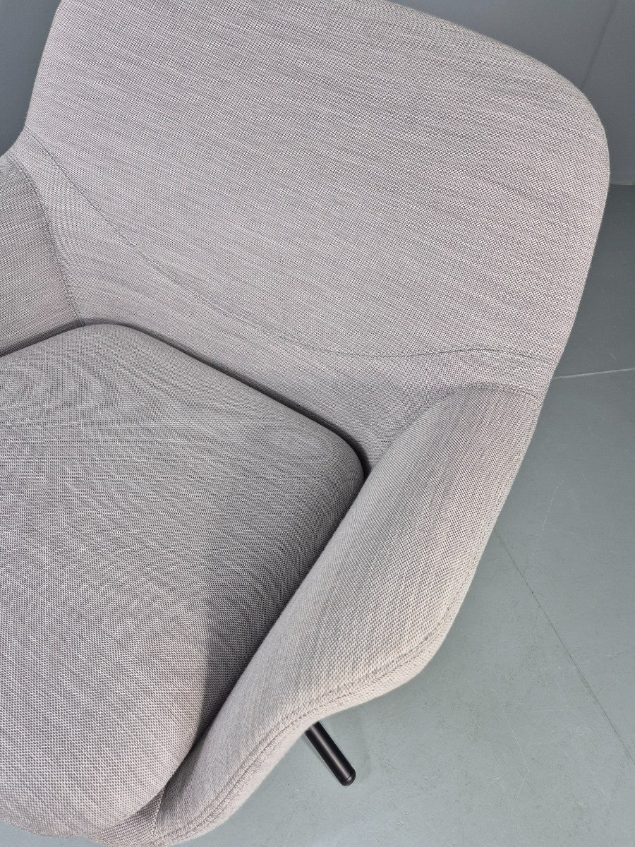 Vintage Swivel Lounge Chair Icons of Denmark Smile Chair Retro Modern EB12854