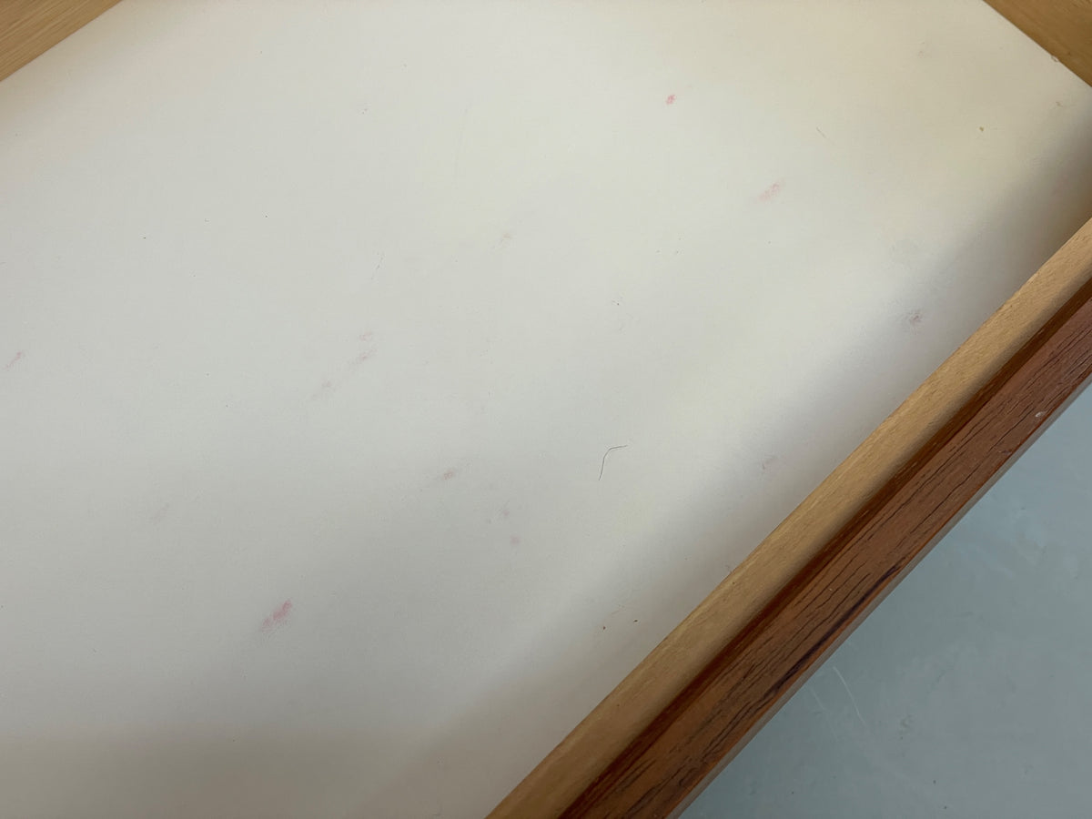 Vintage Chest of Drawers Teak Retro Mid Century White Interior EB13105