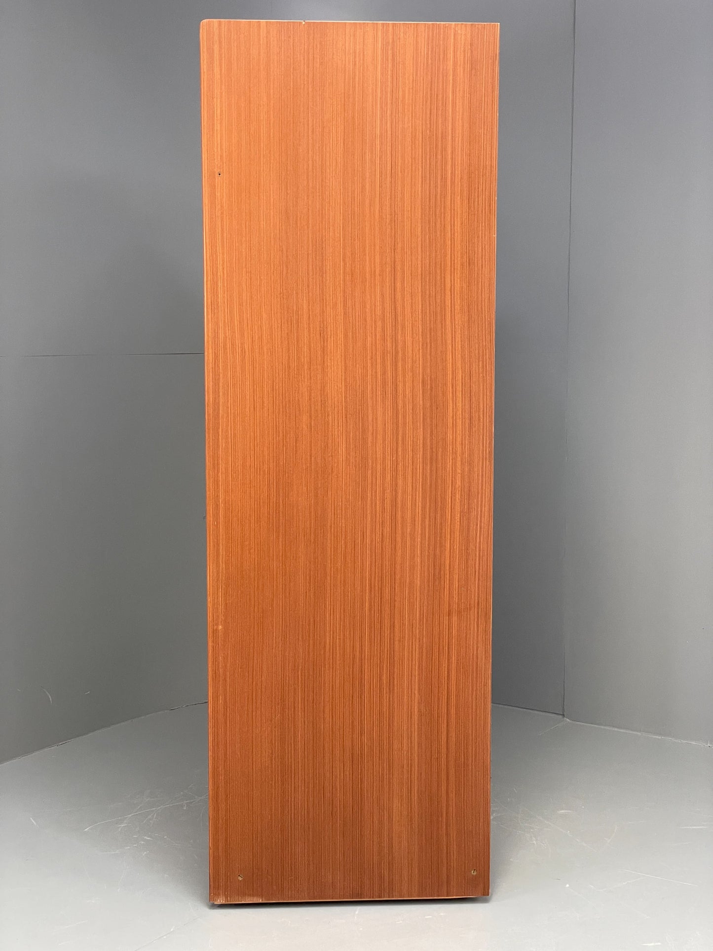 Vintage Austinsuite Teak Wardrobe Retro 1970s Shelves Clothes Cupboard EB12078