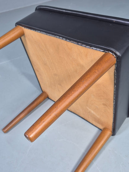 Vintage Hobby Stool Danish Design 1960s Retro EB13128