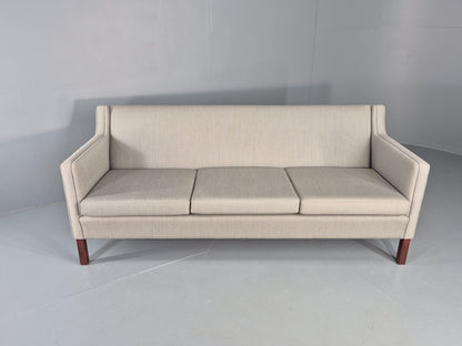 Vintage Danish 3 Seat Sofa 60s Mid Century Mogensen Style Original Retro EB12375