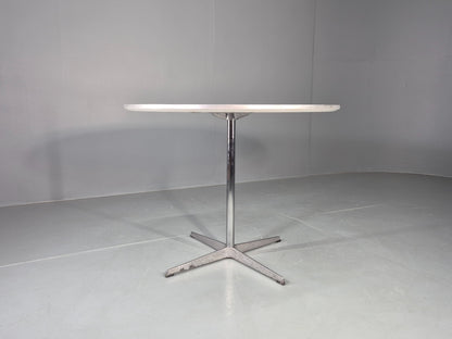 Vintage Fritz Hansen Circular Side Table Arne Jacobsen Design EB13005