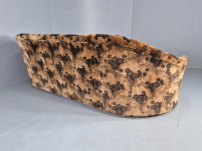 Vintage 1970s 3 Seater Englender Sofa Floral Browns Original Condition EB12272