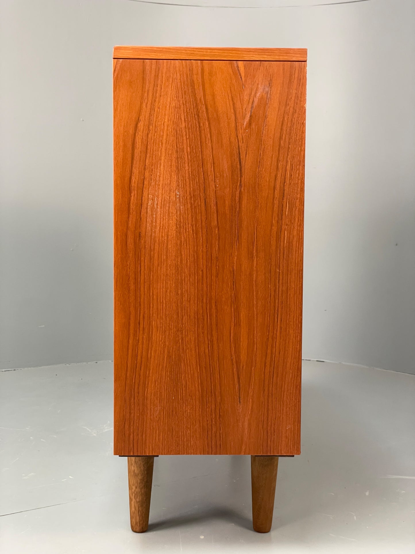 Vintage G Plan Bookcase Teak 1970s Glazed Doors Shelving Mid Century EB12900