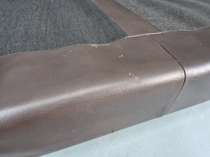 Vintage Scandinavian Style 3 Seat Sofa Sofa.com Brand Brown Leather EB12307