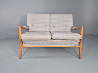 Vintage Cintique 2 Seater Sofa Mid Century 1950s Design Retro EB11946