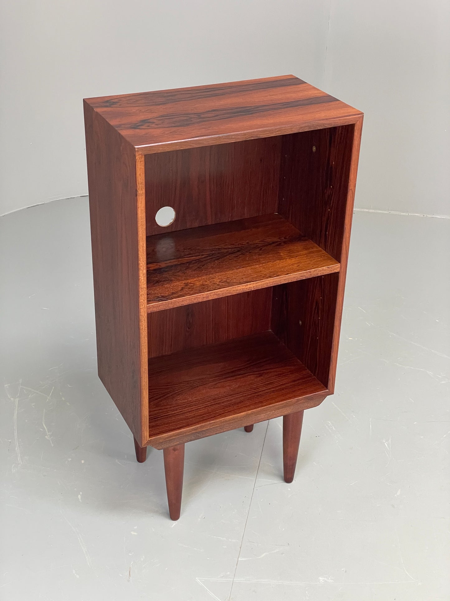 Vintage 1970s Small Bookcase Bedside Unit Retro Danish Hjornebo EB11991