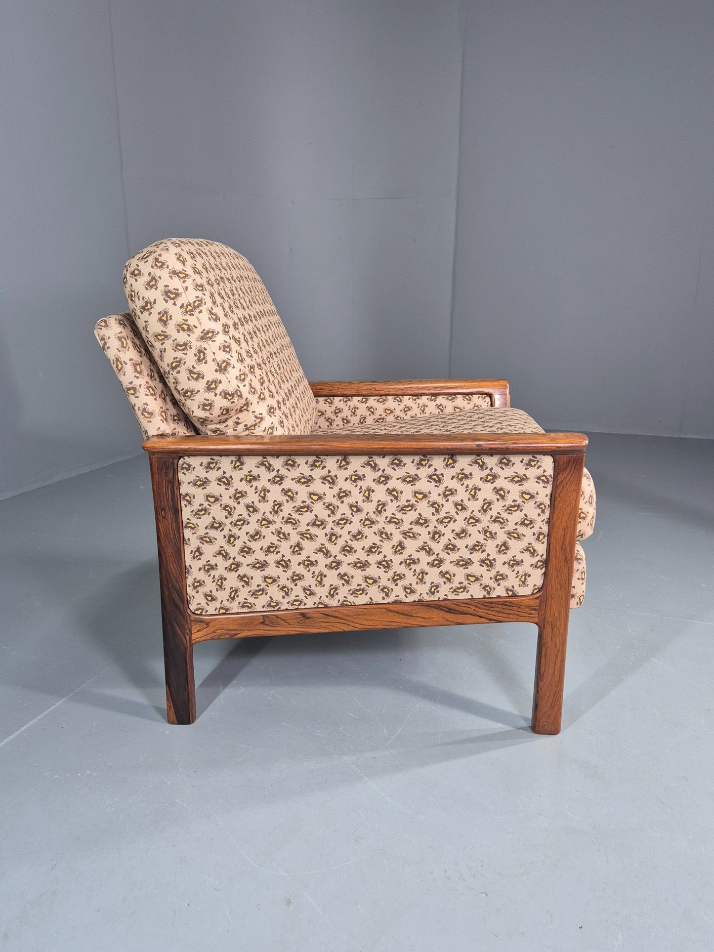 Vintage Mid Century Lounge Chair Brdr Andersen New Upholstery 60s Retro EB11132