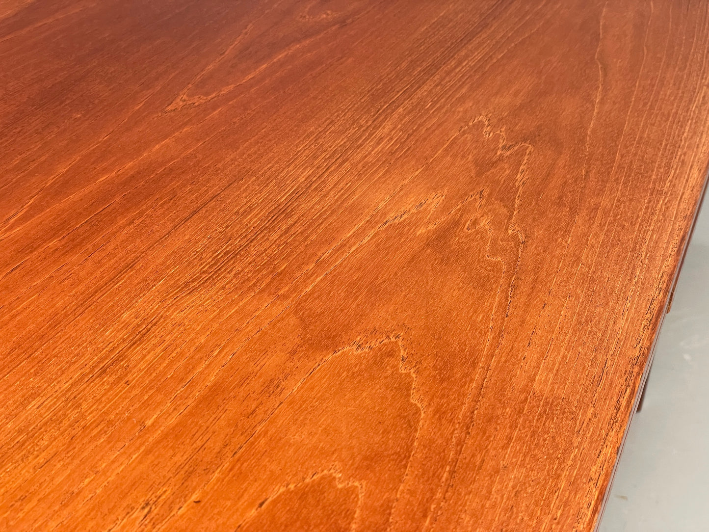 Vintage Teak Dining Table 1960s Danish Extending Draw Leaf EB12340