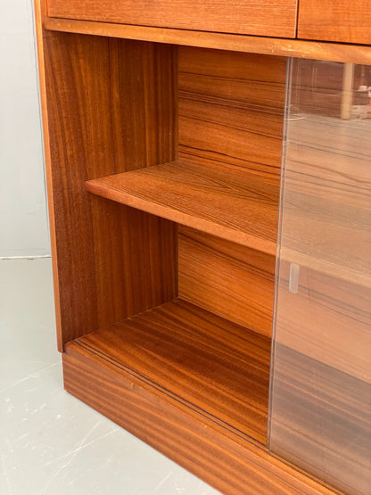 Vintage Nathan Shelving Unit Glazed Drawers 1970s Retro EB12203