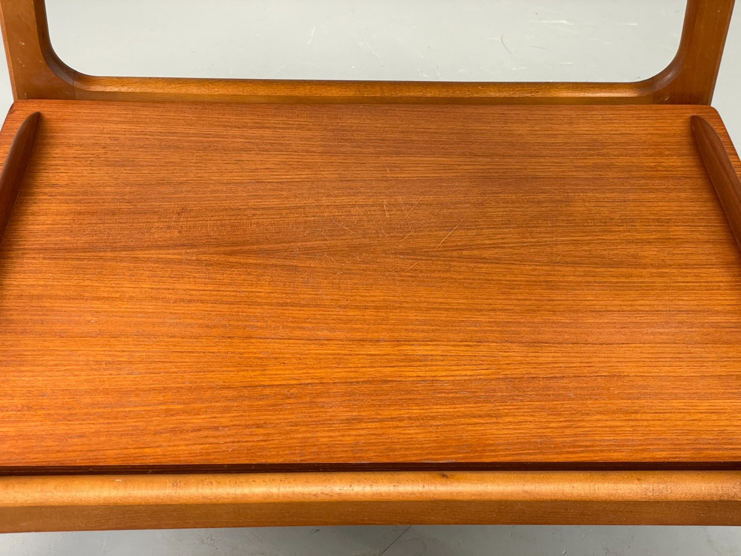 Vintage Teak Drinks Trolley 1960s Mid Century Beech On Castors Retro EB12505