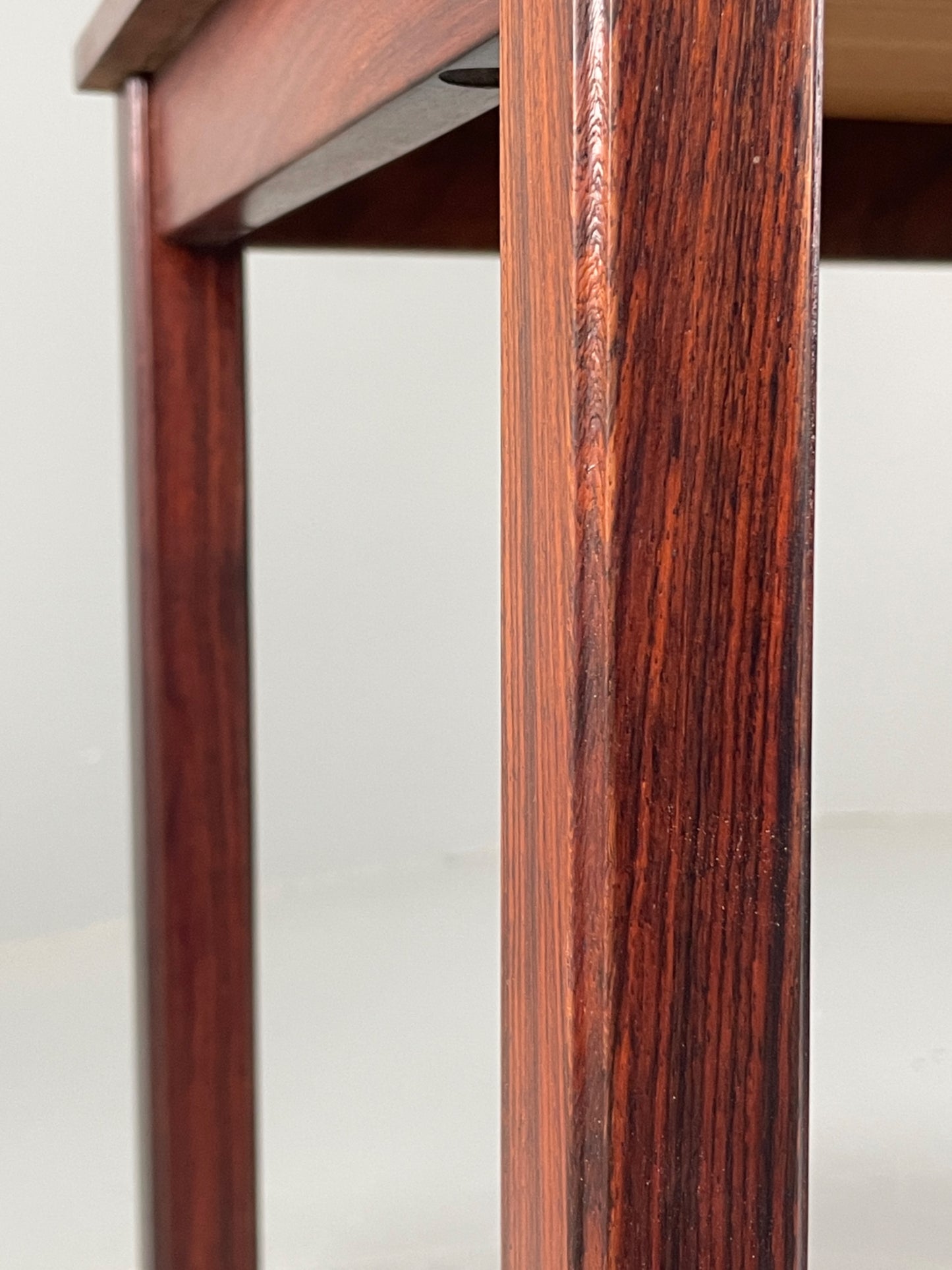 Vintage Danish Coffee Table 1960s Darkwood Mid Century Modern EB12280