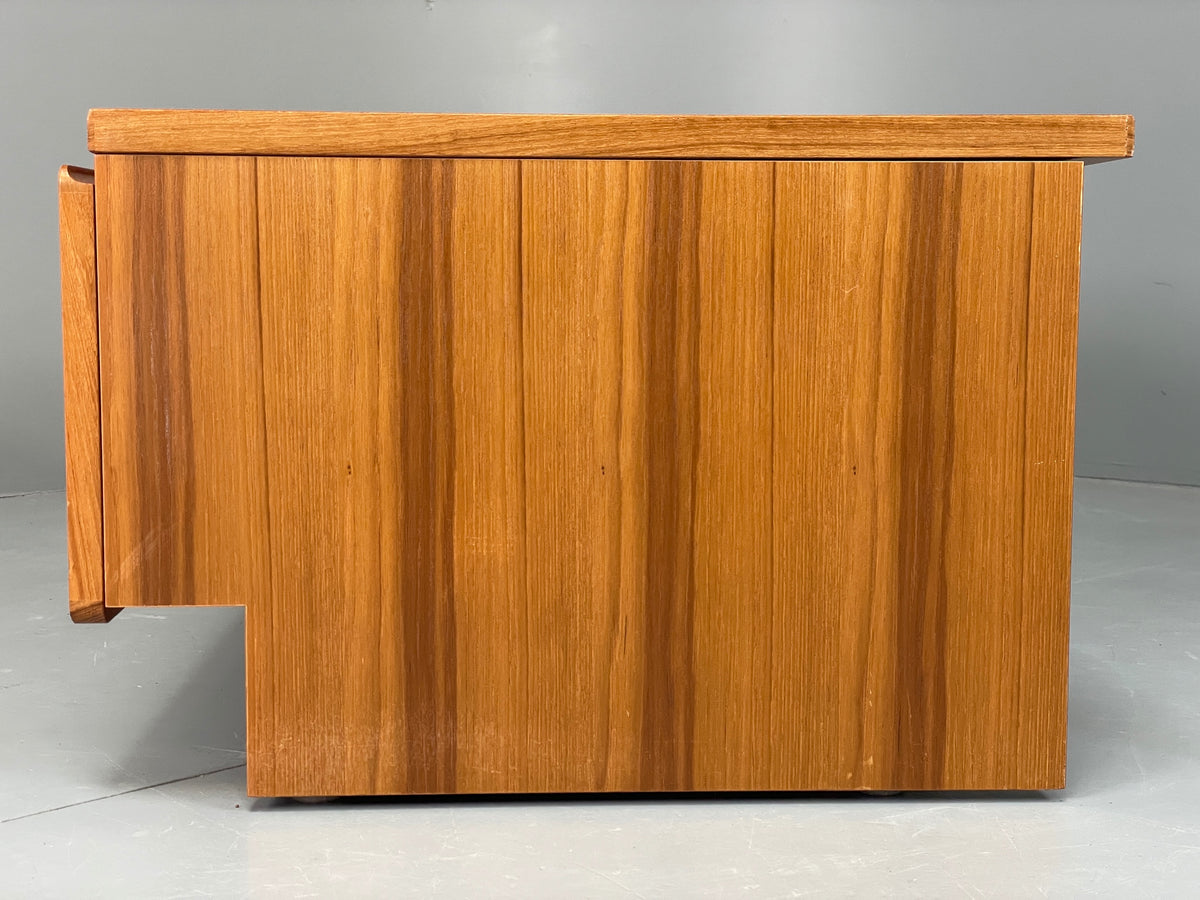 Vintage Teak Drawer TV Unit By Beaver & Tapley Retro Storage EB13155