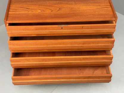 Vintage Chest Of Drawers By Reoval Danish Teak 1960s Mid Century Retro EB12358