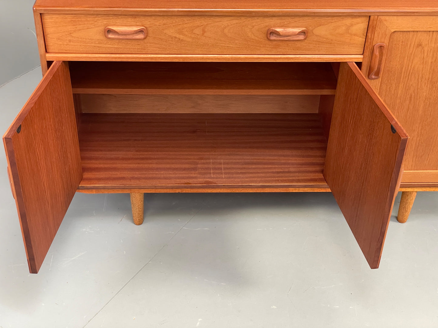 Vintage G Plan Sideboard Teak Fresco Range 1970s Retro Shelving EB11876