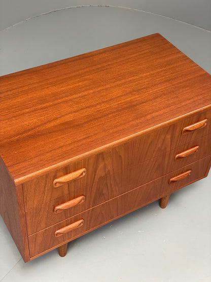 Vintage G Plan Teak Chest Of Drawers 1970s Mid Century Retro EB12902