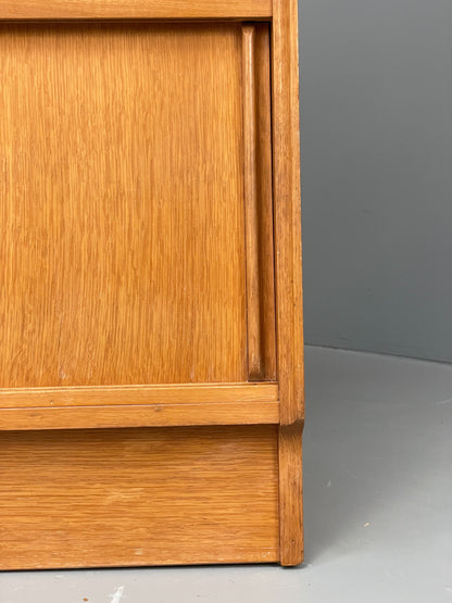 Vintage G Plan Bookcase Oak 1960s Mid Century Glazed Retro Shelving EB12822