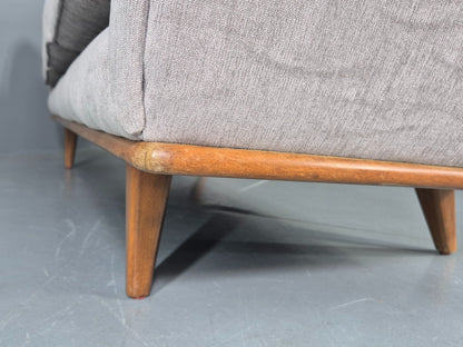 Mid Century 3 Seater Sofa 1950s Swedish New Upholstery Retro EB11129
