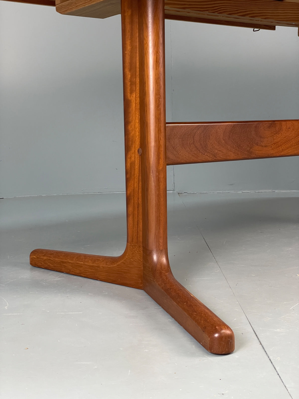 Vintage Teak Dining Table Extending Danish Mid Century Retro 1970s EB13122