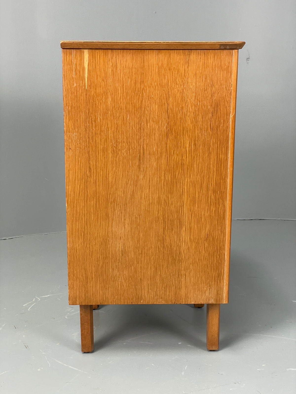 Vintage 1950s Bedside Cabinet By Lebus Oak Mid Century Retro Drawer EB12947