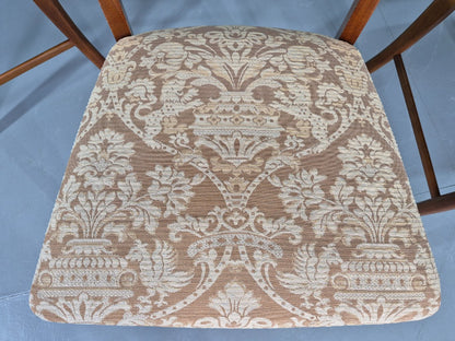 4 Vintage McIntosh Dining Chairs High back ladder Style 1960s Retro MCM EB12861