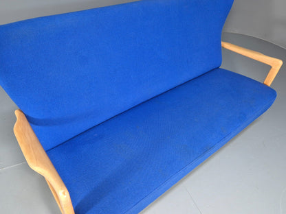 Vintage Mid Century Two Seater Sofa Fritz Hansen 40s Soren Hansen Retro EB09016