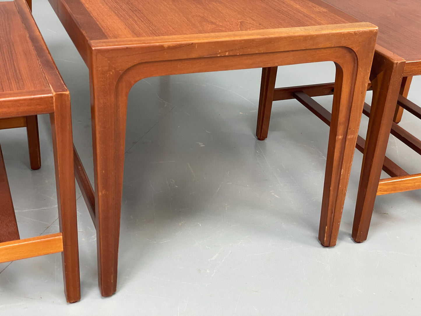 Vintage Teak Nesting Tables Coffee Table By Remploy 1960s Retro EB12061