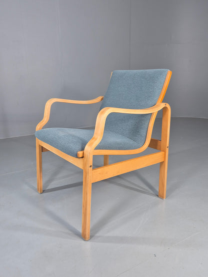 Vintage Danish Bentwood Chair Farstrup Mid Century New Upholstery Retro EB12008