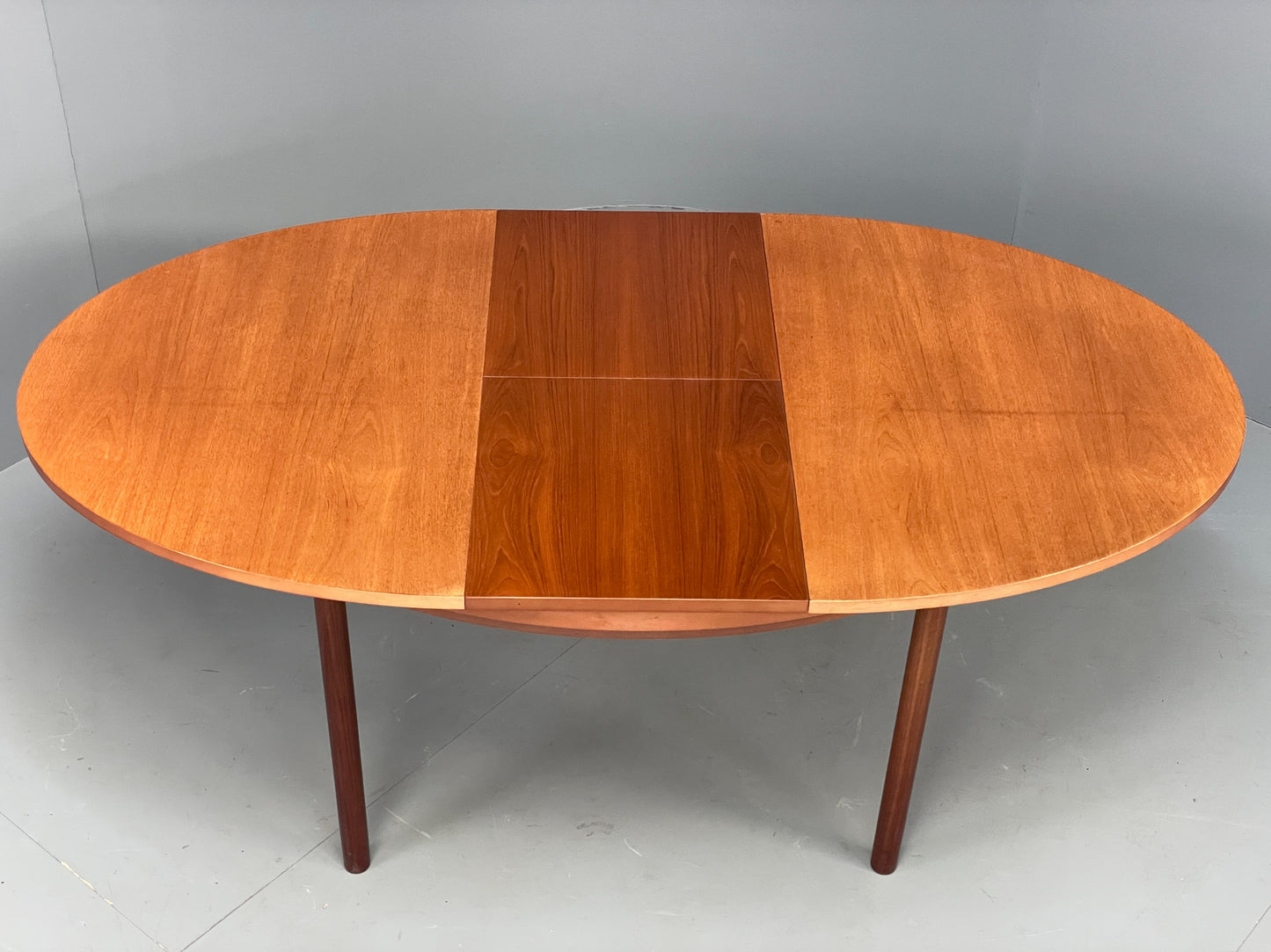 Vintage Dining Table Teak Extending Oval By White & Newton 1960s Retro EB12510