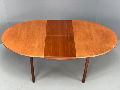 Vintage Dining Table Teak Extending Oval By White & Newton 1960s Retro EB12510