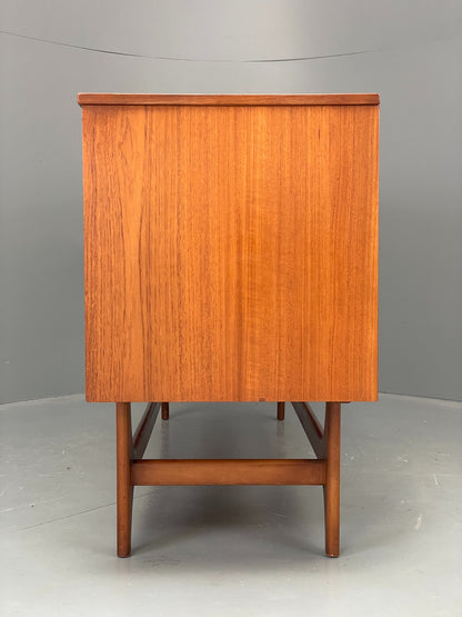 Vintage 1960s Teak Sideboard By Stonehill Retro Drawers Shelving EB12506