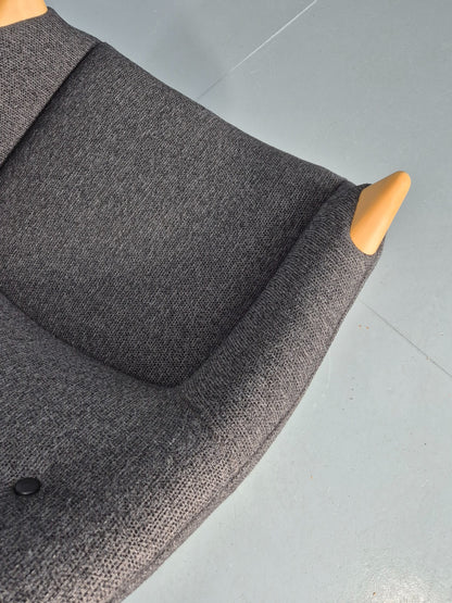 Vintage Mama Bear Matzform Lounge Chair Grey Beech Danish Modern Design EB12314