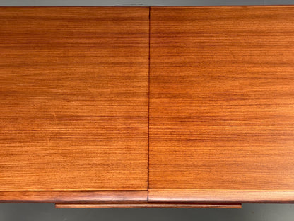 Vintage Walnut Dining Table Extending Mid Century 1960s Sprung Retro EB12291