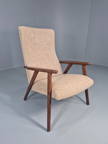 Vintage Teak Arm Chair Danish Design 1960s Retro Mid Century EB12490