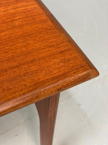 Vintage Teak Nesting Tables By Poul Hundevad Danish Mid Century Pair EB12281