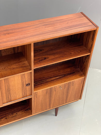Vintage 1960s Shelving Unit Danish Mid Century Large Adjustable Retro EB12328