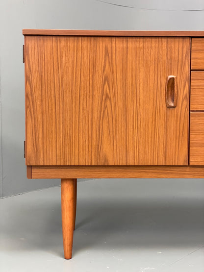 Vintage Schreiber 1960s Sideboard Formica Retro Mid Century Drawers EB12930