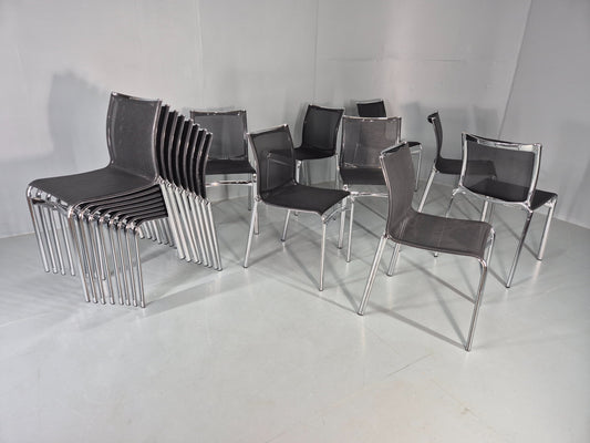 16 Alias High Frame Stacking Chair with Trolley Italian Alberto Meda EB12863